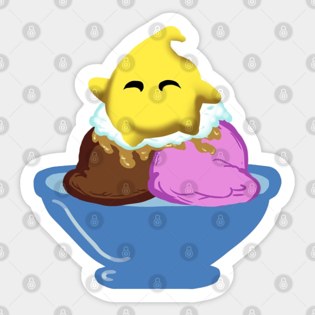 Luma Ice Cream Sticker by PickFairy